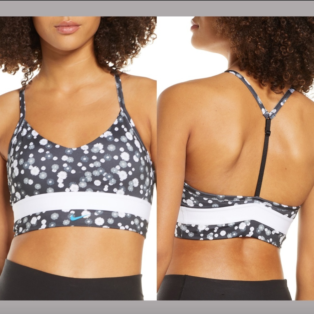 NEW $40 Nike Indy Sports Bra Daisy [ SZ XL ]‎